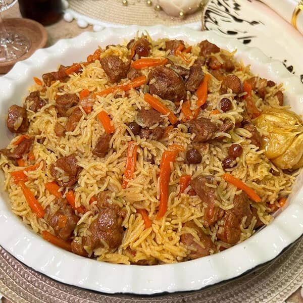 اوشی پلو؛ غذای شاهانه‌ تاجیکستان که ایرانی‌پسند است