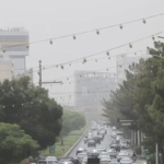 گردوخاک در شرق و جنوب شرق