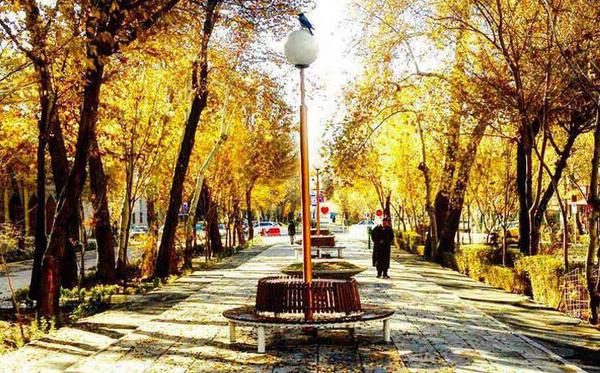 خیابان «چهارباغ» اصفهان در دوران قاجار؛ سال ۱۲۸۰ + عکس