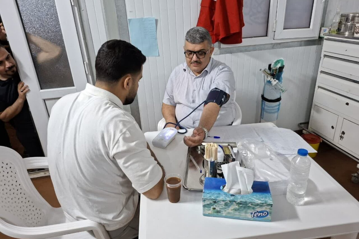 ۸۲۰۰ نیروی هلال‌احمر در عملیات بهداشتی و درمانی اربعین مشارکت دارند