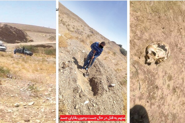 قتل هولناک همسر به خاطر شک به خیانت | کشف بقایای جسد مقتول که خوراک حیوانات شده بود | عکس ۱۸+