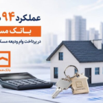 عملکرد ۹۴ درصدی بانک مسکن در پرداخت وام ودیعه مسکن جنگ رمضان